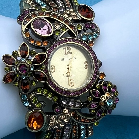 Heidi Daus Crystal Flower Garden Watch - Picture 3 of 10